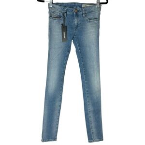 Diesel Skinzee Low Super Slim Low Waist Jeans Size 27 x 32